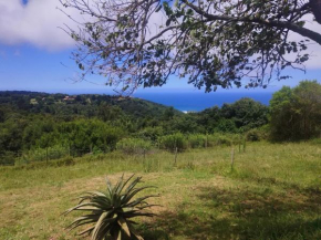 Map of Africa Luxury Caravan with private bathroom with sea view